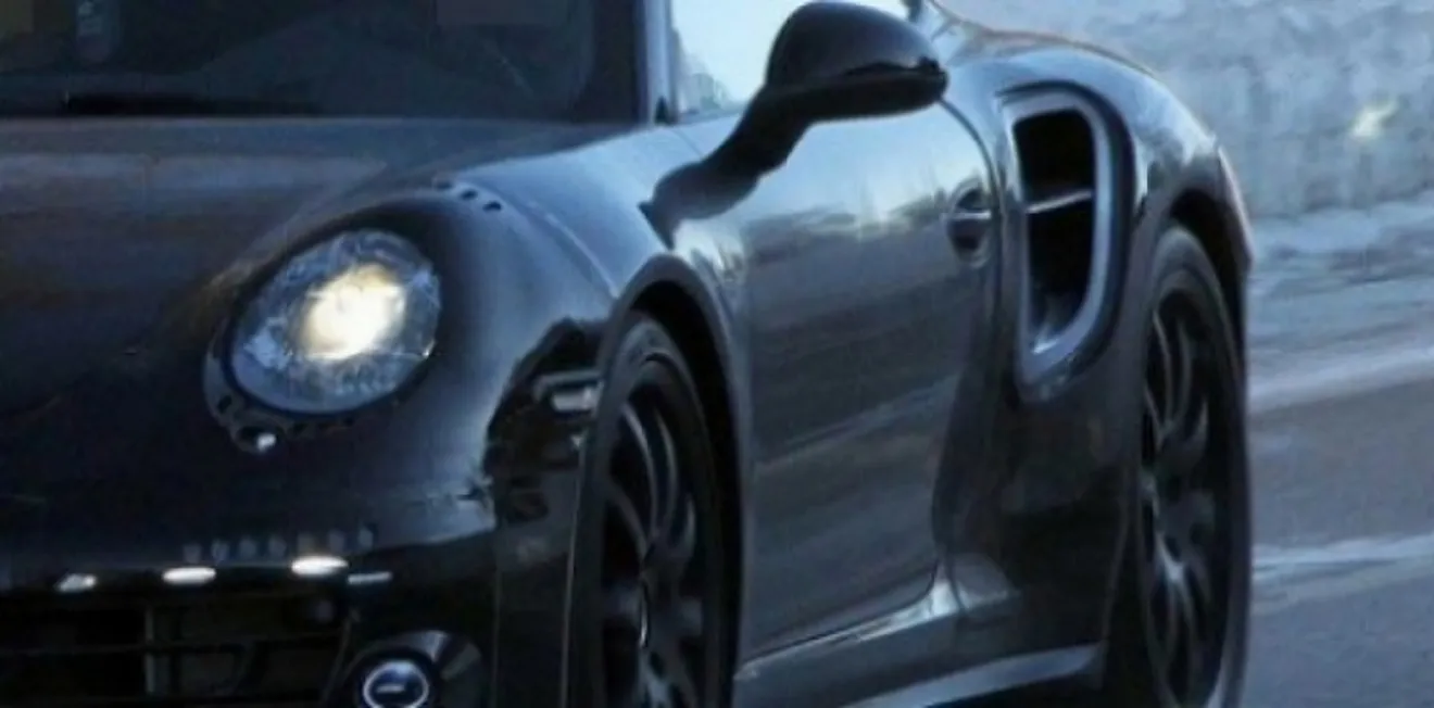 Porsche 911 Turbo 2012, primera foto espía