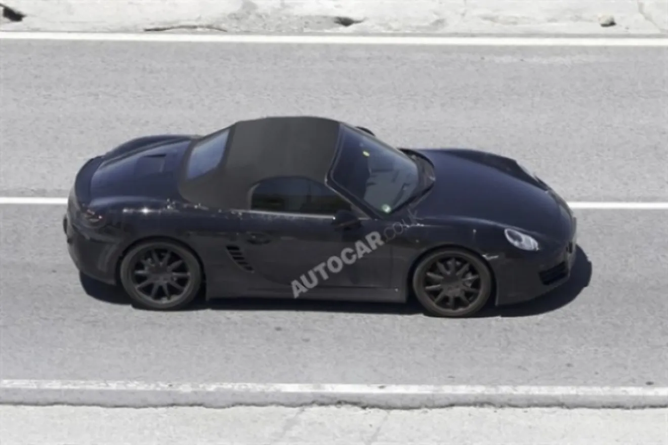 Porsche Boxster nueva generación, imágenes espía
