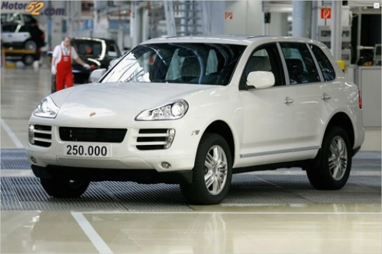 Porsche Cayenne: 250.000 vehículos en el mercado