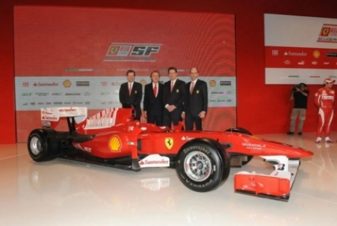 Presentación de Ferrari el 28 de enero