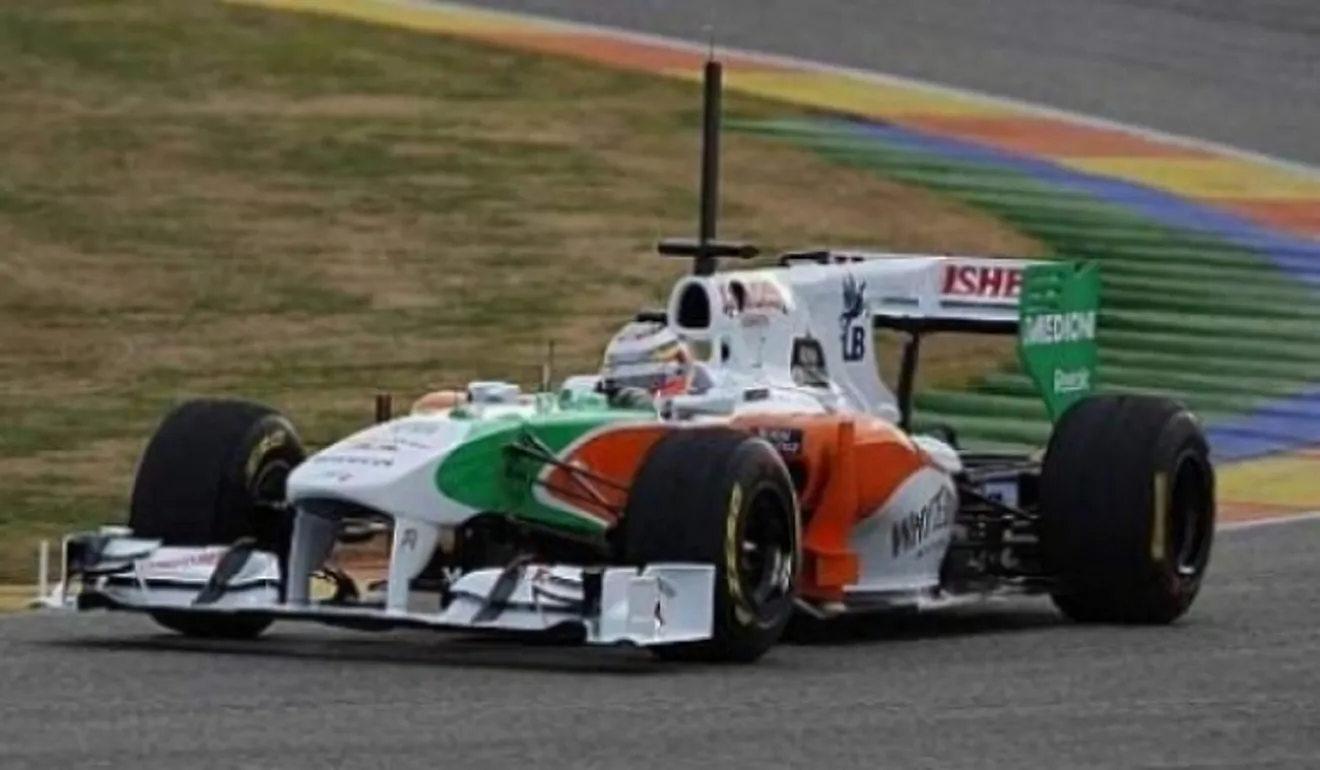 Pretemporada: Primeros tests en Valencia. Force India