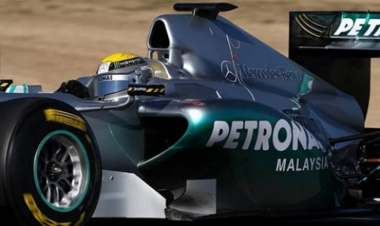 Pretemporada: Primeros tests en Valencia: Mercedes GP W02