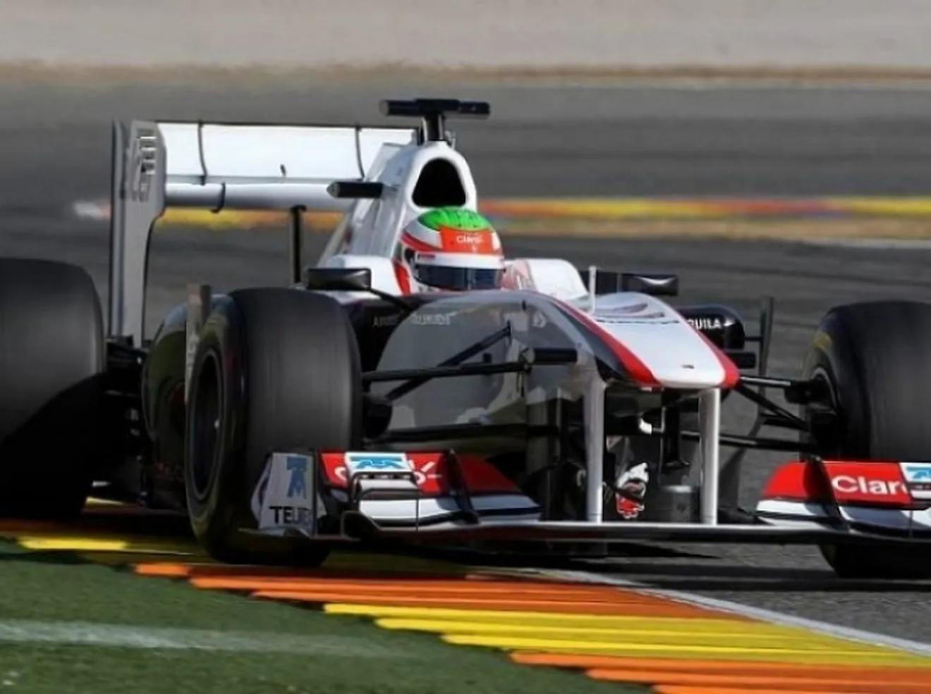 Pretemporada: Primeros tests en Valencia. Sauber C30