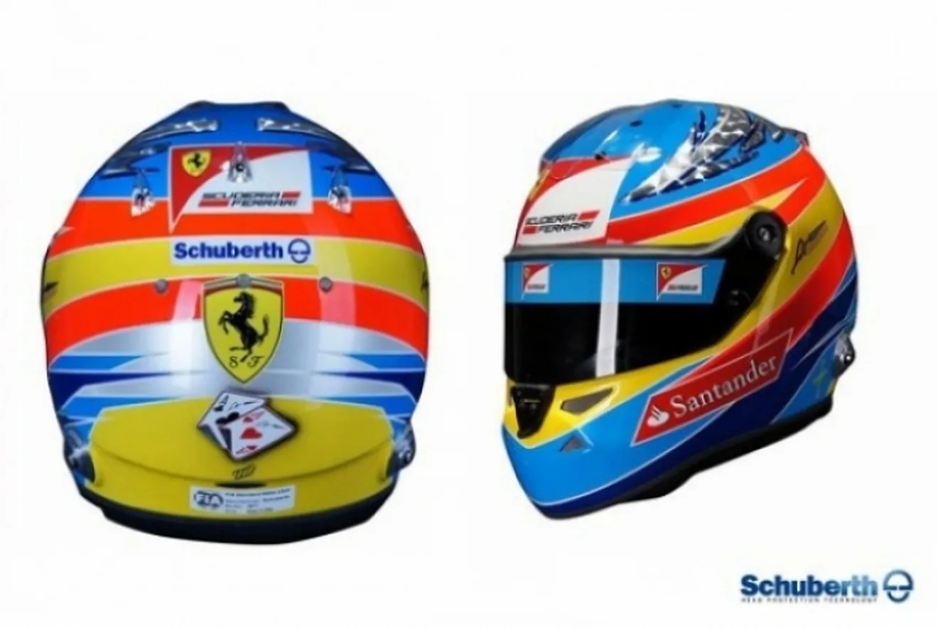 Schuberth presenta el nuevo casco de Fernando Alonso