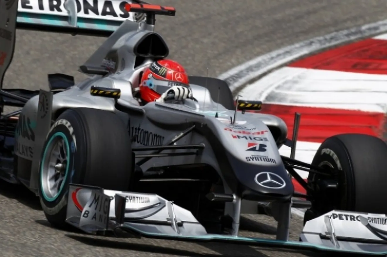 Schumacher disfruta de su regreso a la Fórmula 1