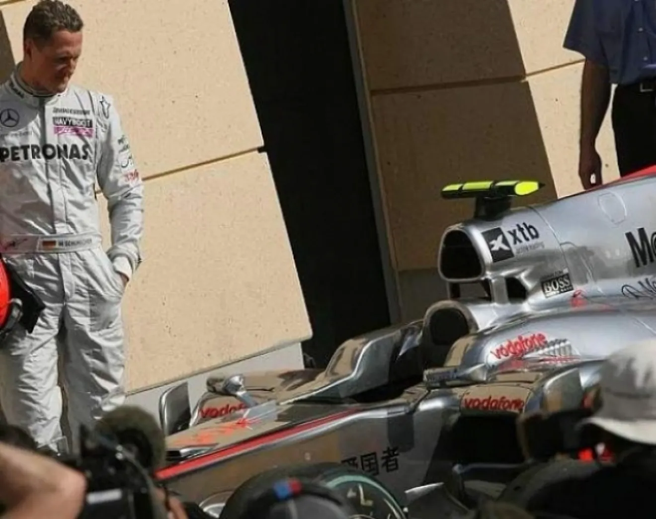 Schumacher: el calor no ha ido bien al Mercedes