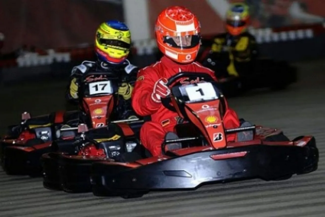 Schumacher entrena en Karts para su regreso a la F1