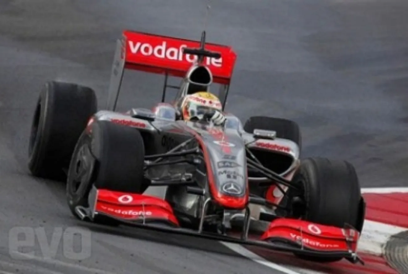 Un McLaren Formula 1armado por  Button y Lewis