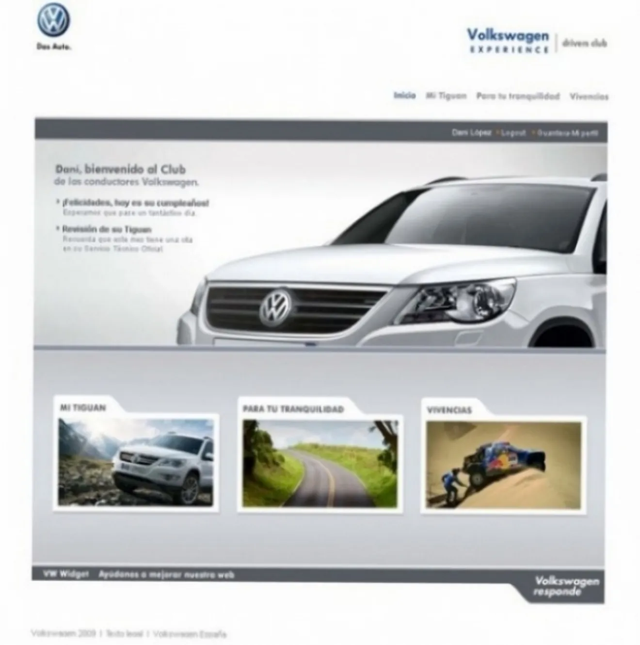 Volkswagen crea el portal VW Experience