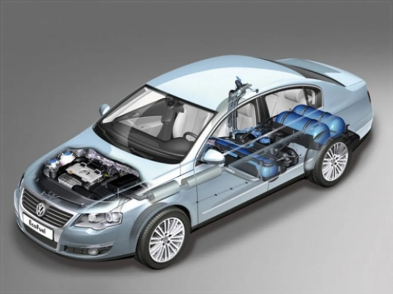 Volkswagen Passat 1.4 TSI EcoFuel, el coche más limpio