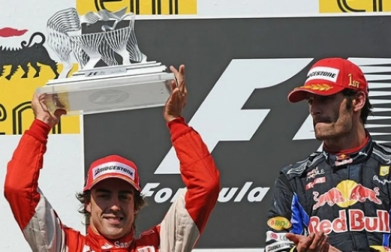 Webber: Si Alonso gana el mundial por menos de 7 puntos...