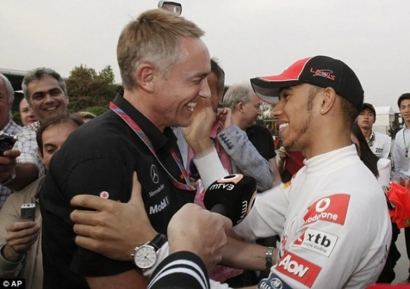 Whitmarsh confía en que Hamilton se quede en McLaren