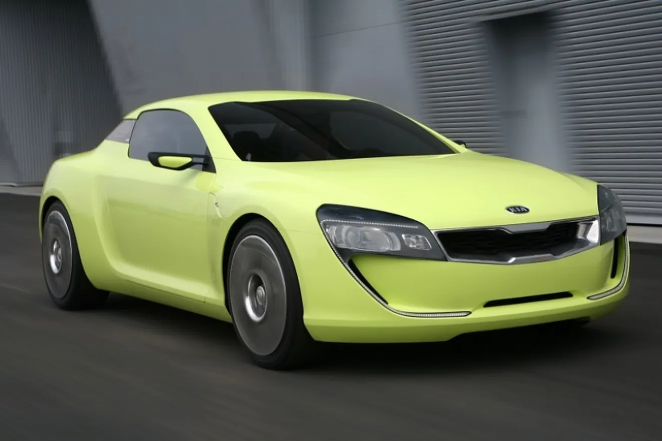 Kia prepara un coupé V8 de propulsión trasera