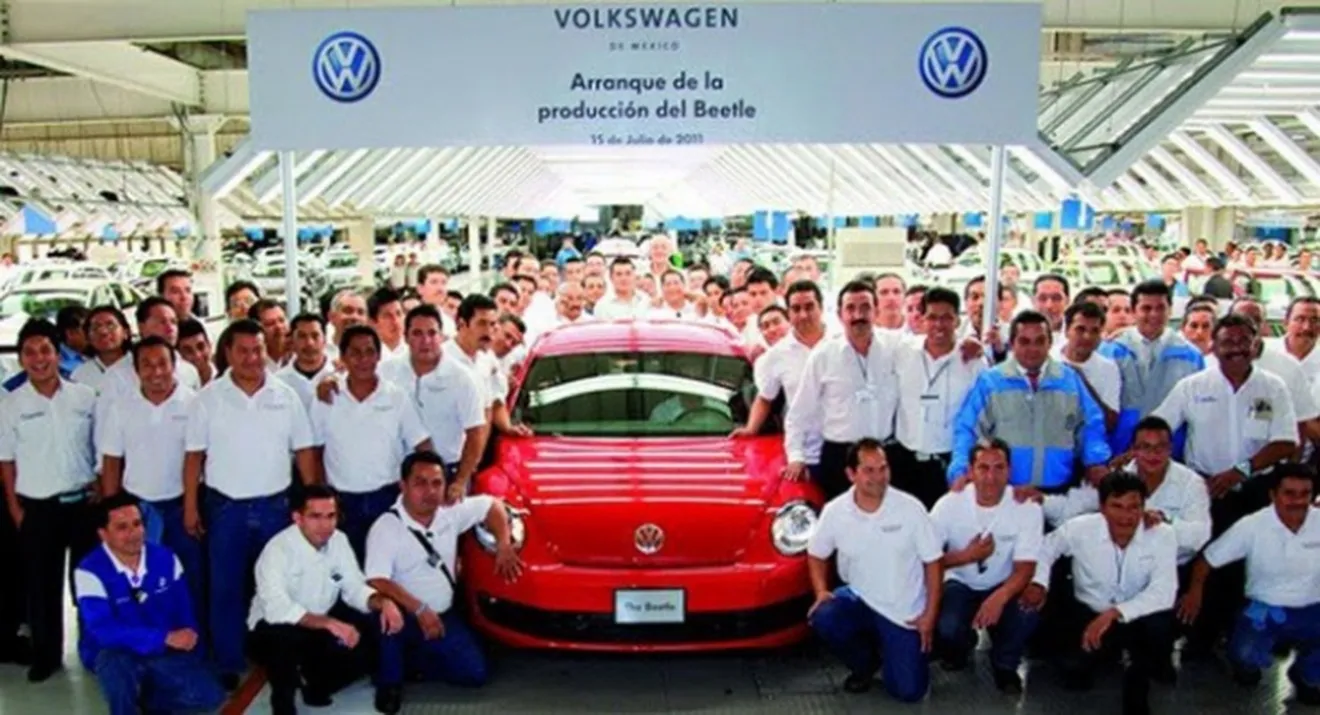 Se inicia la producción en serie del nuevo Volkswagen Beetle