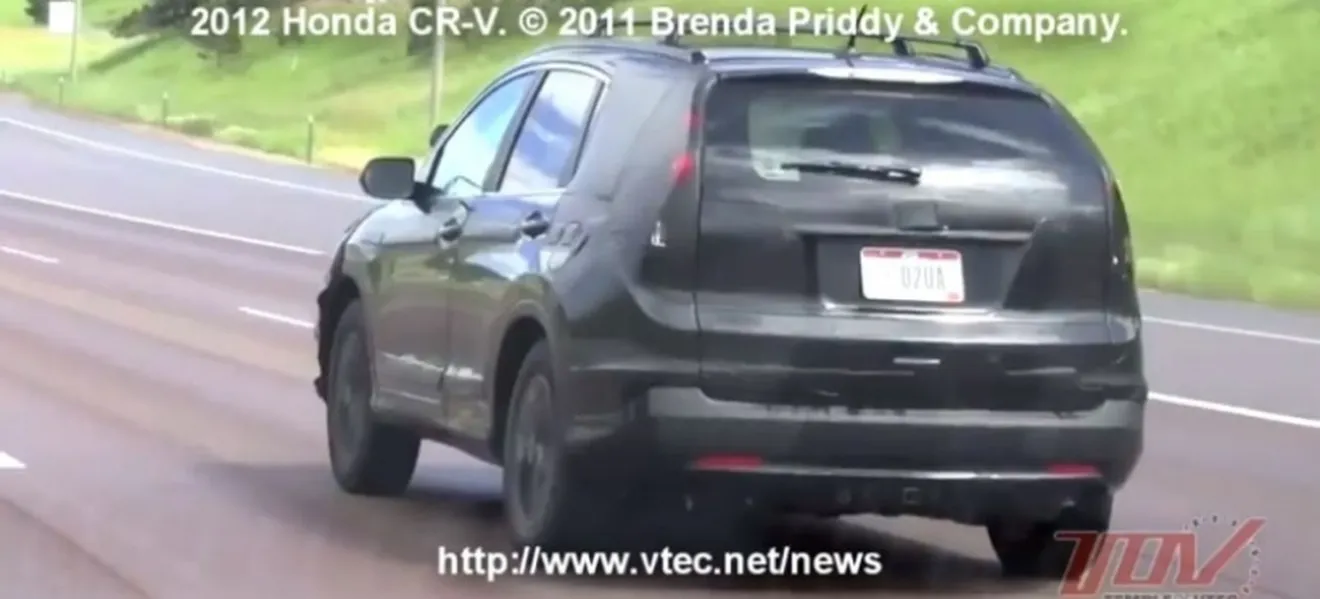 Vídeo espía: Honda CR-V 2012