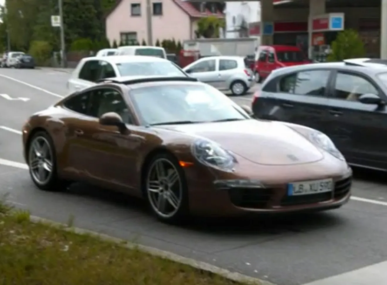 El Porsche 911 (991) se pasea de nuevo por Stuttgart