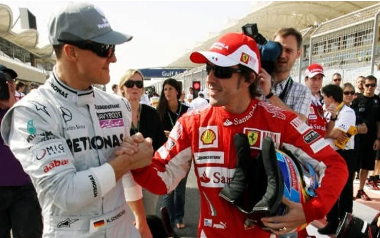 Fernando Alonso: Felicito a Schumacher