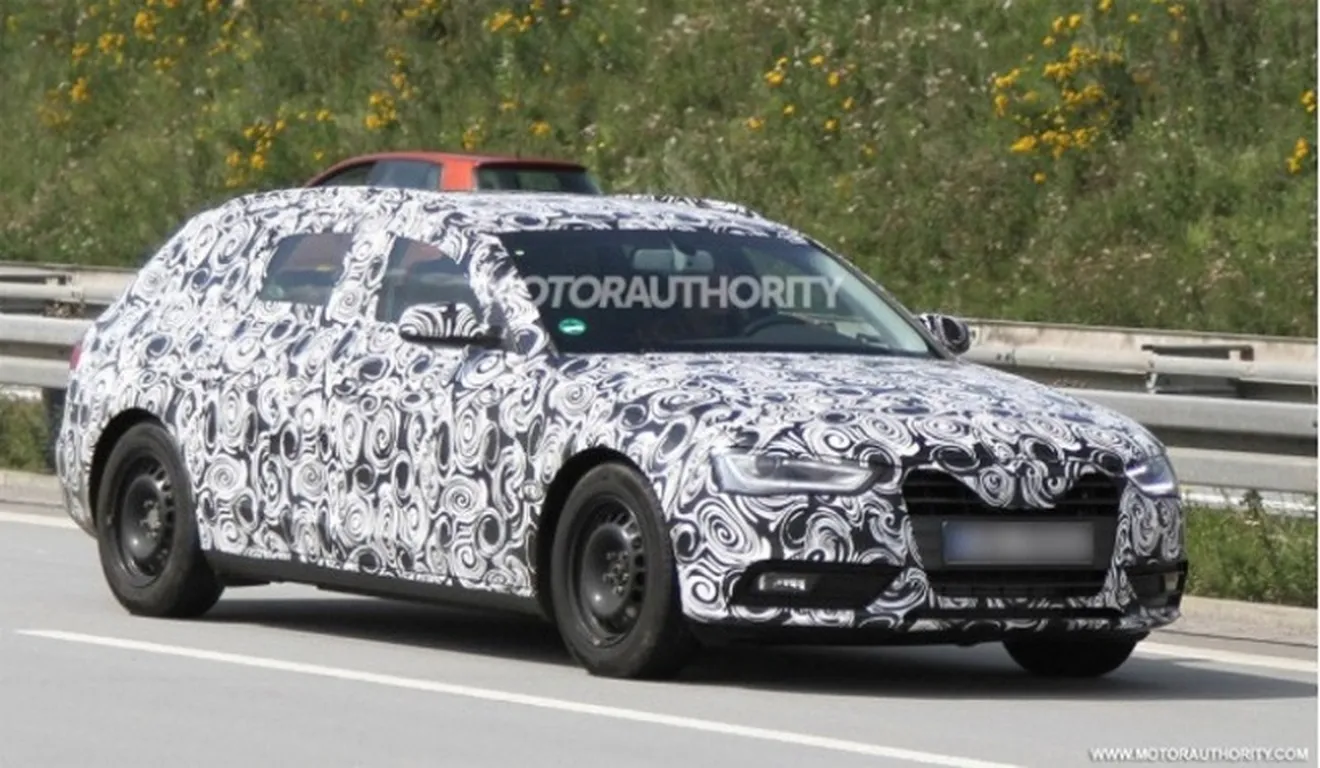 Más fotos espía del Restyling del Audi A4