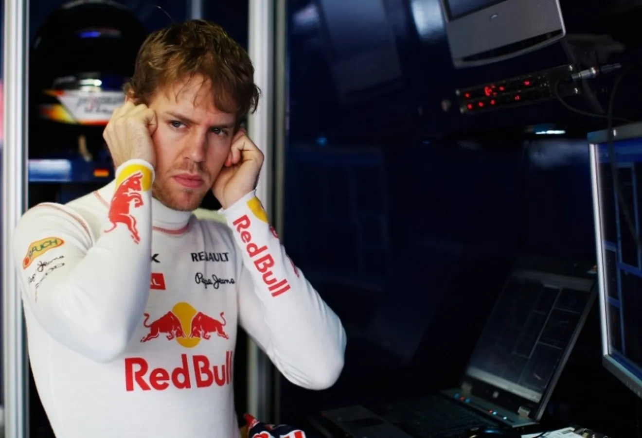 Vettel corrió en Singapur con dolores