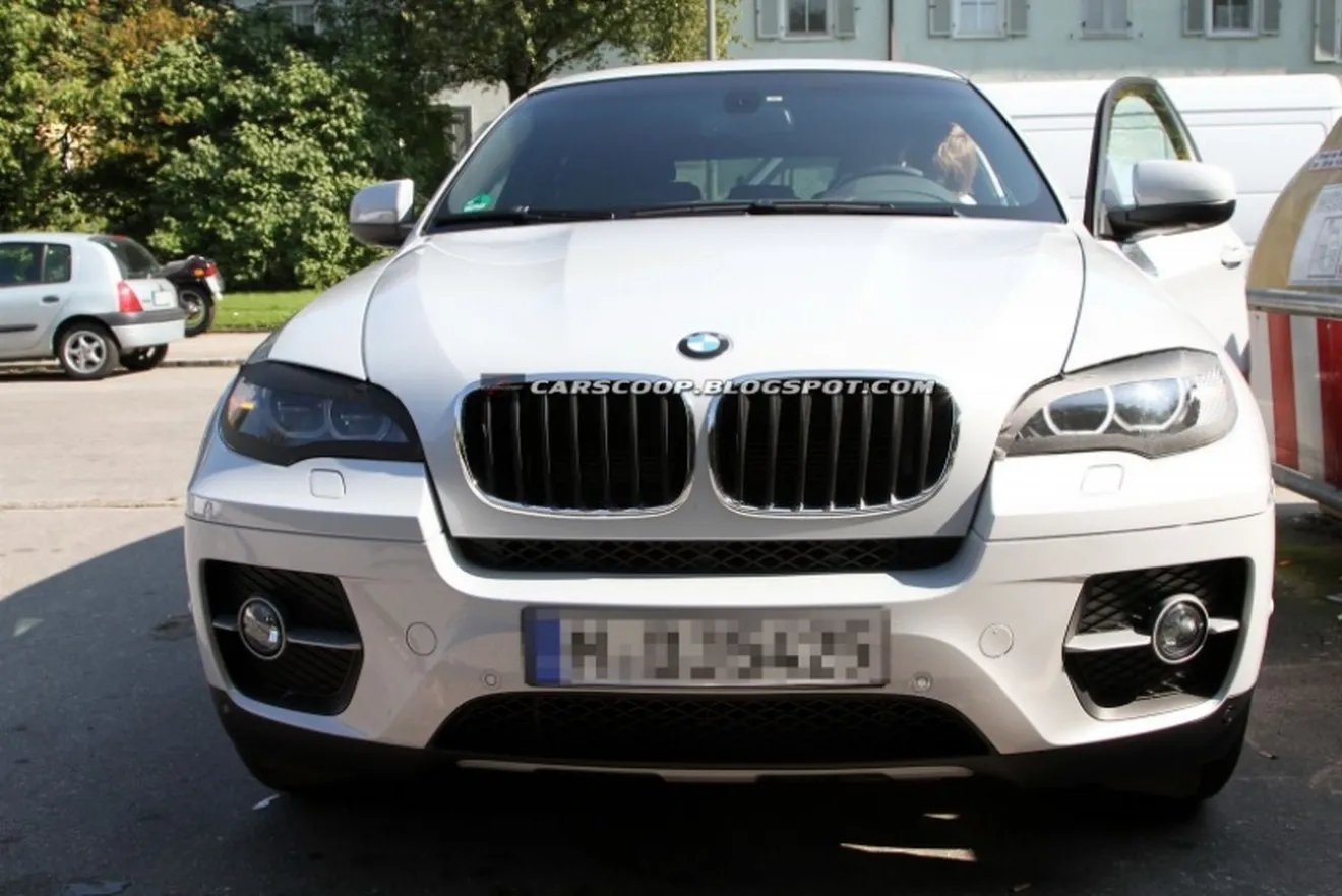 Fotos espía: BMW X6 2012