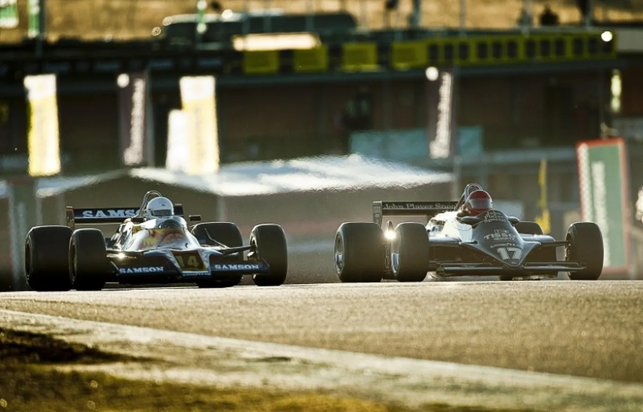 Mclaren gana la carrera de Fórmula 1 históricos