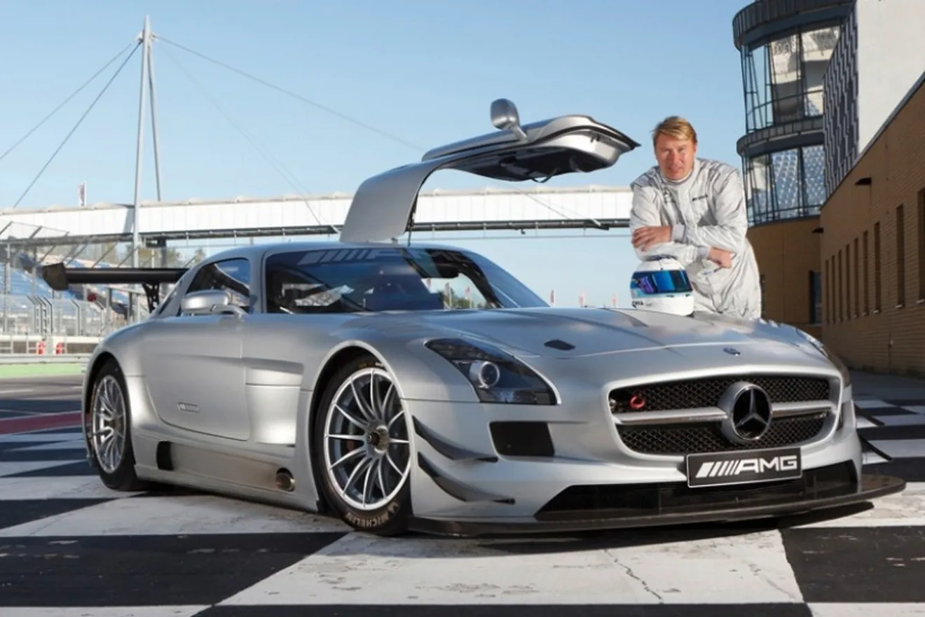 Mika Häkkinen vuelve a competir de la mano del Mercedes SLS AMG GT3