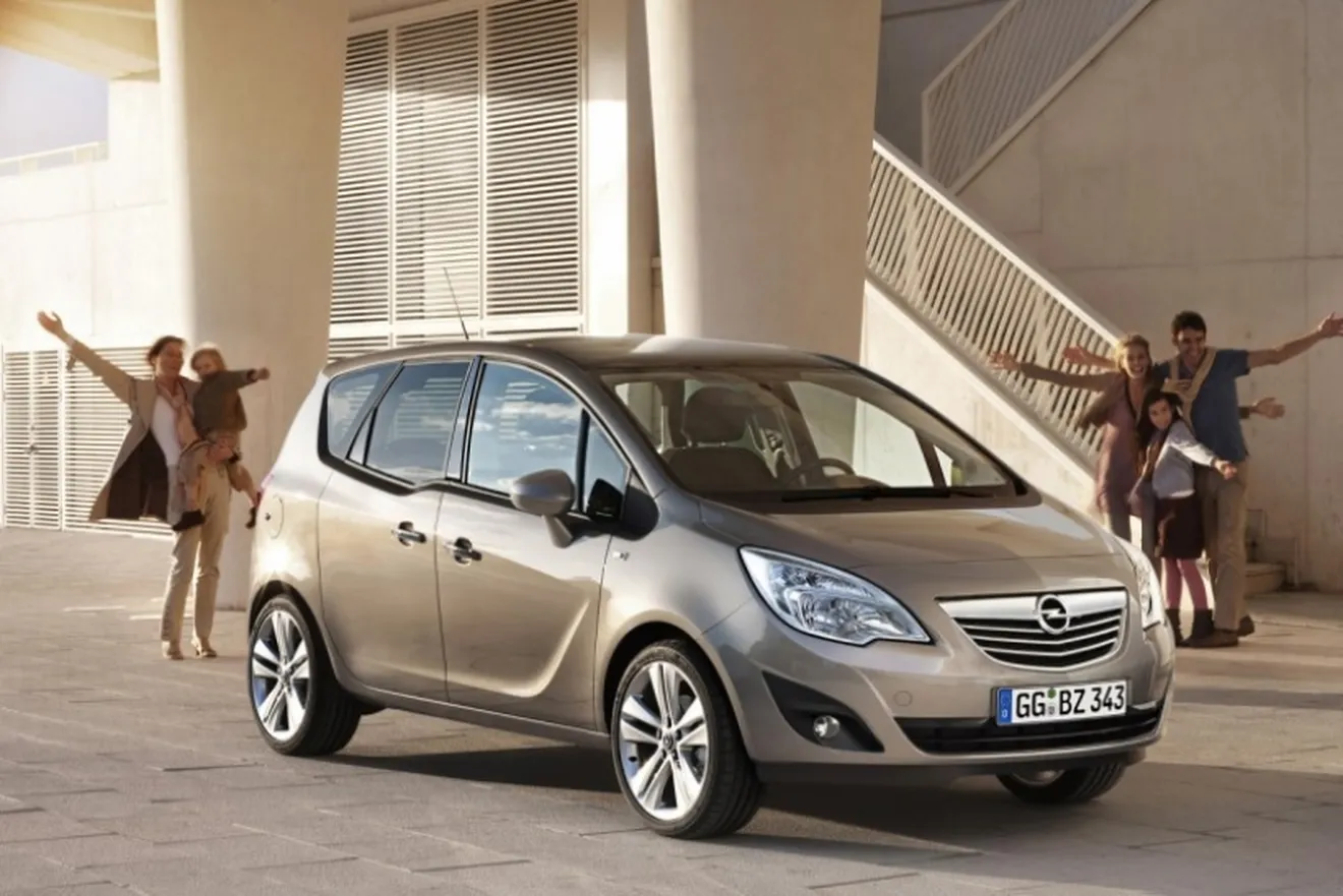 Detalle de equipamiento del Opel Meriva 2012