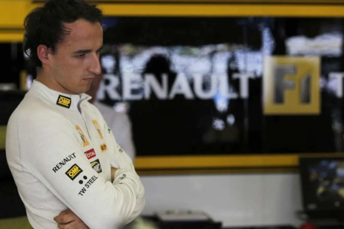 Renault confirma: Kubica aún no está listo en 2012
