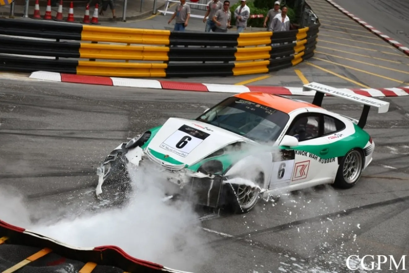 Terrorífico accidente en la GT Cup en Macau