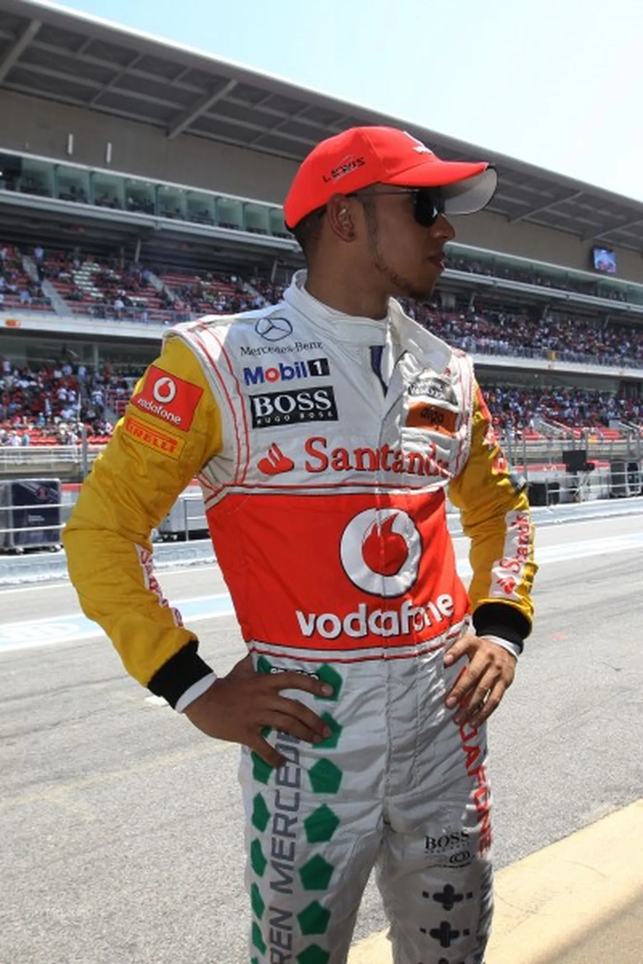 Lewis Hamilton en el GP de España 2011