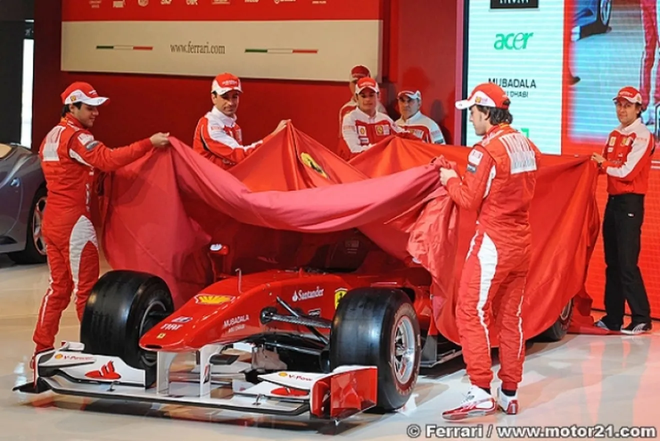 Presentación Ferrari a principios de febrero