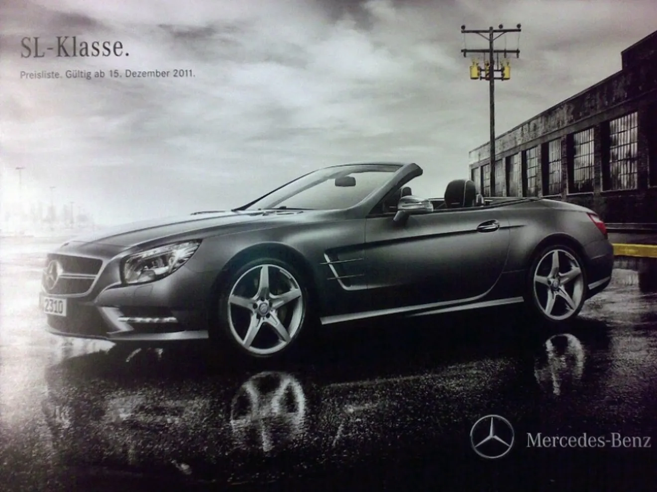 Se filtran fotos del catálogo del Mercedes SL 2012