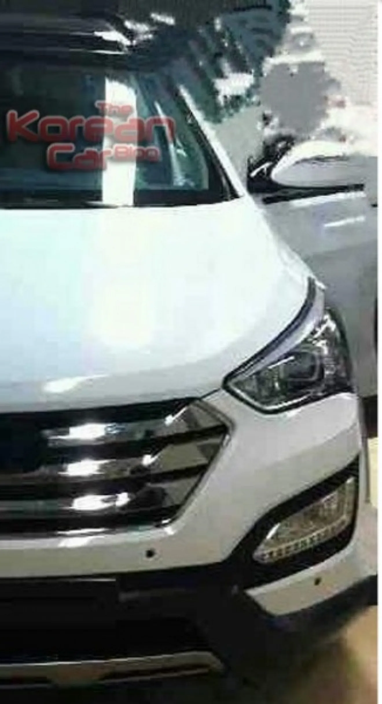 Se filtran fotos del Hyundai iX45/Santa Fe sin camuflaje