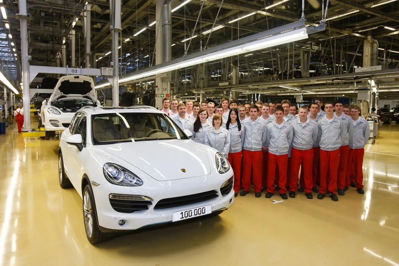 Se fabrica la unidad 100.000 del Porsche Cayenne de segunda generación