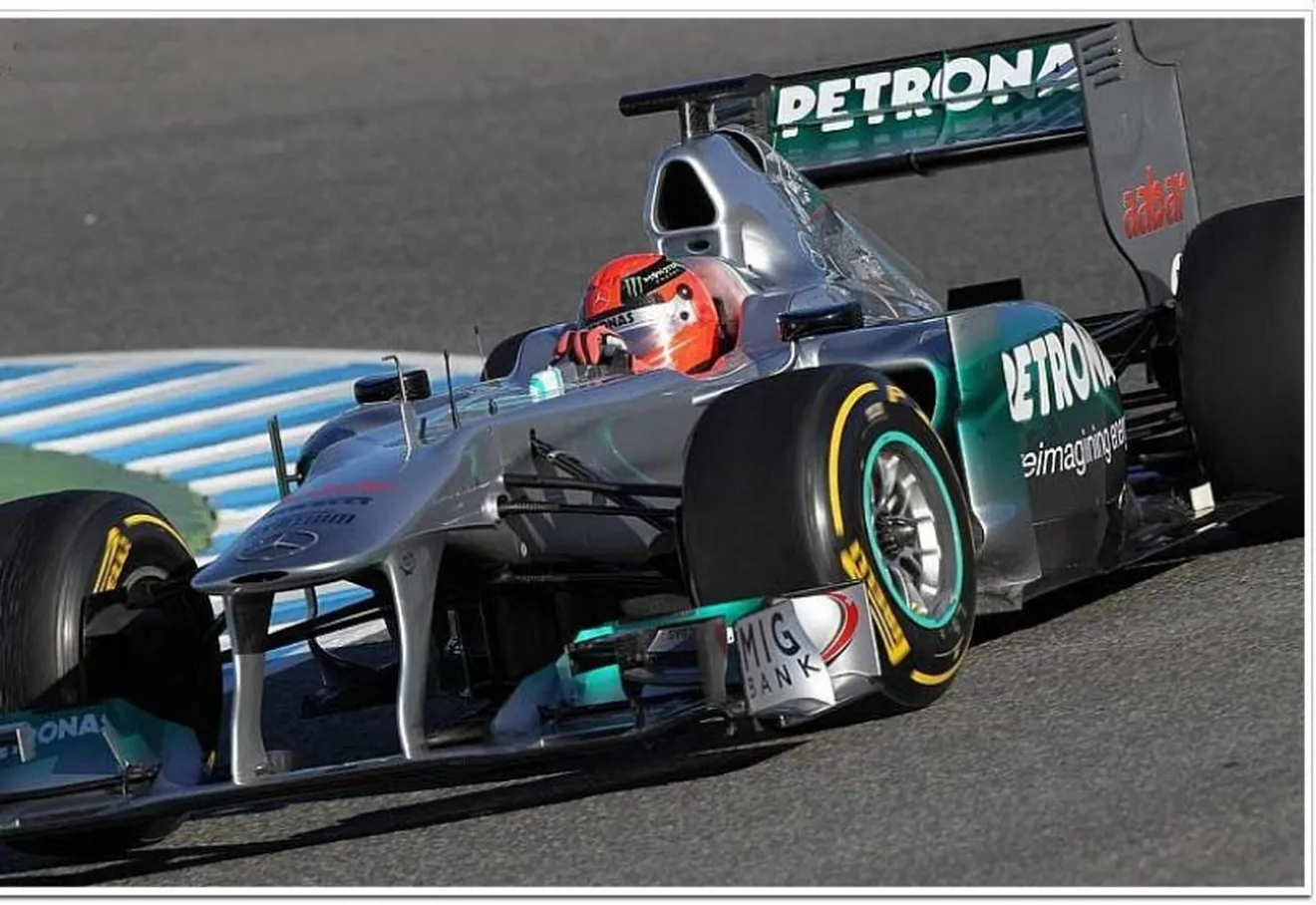 Tests Pretemporada Jerez 7-10 febrero. Día 2. Schumi el más rápido