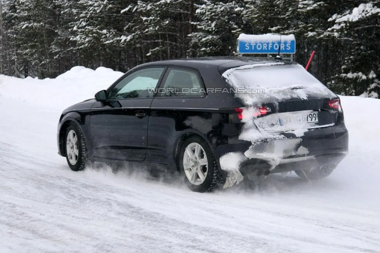 Fotos espía: El Audi A3 2012 se destapa