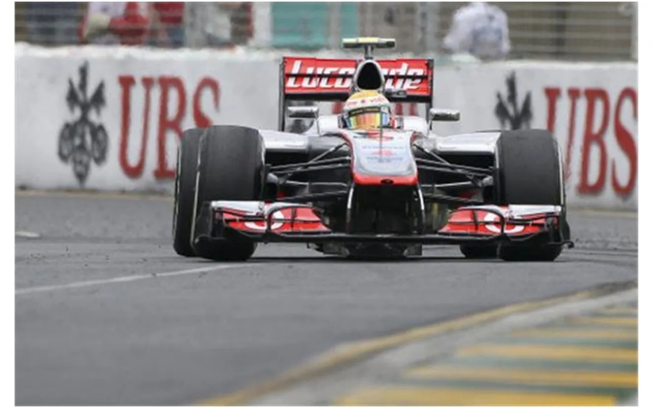 GP Australia 2012, Libres 3: Hamilton al frente