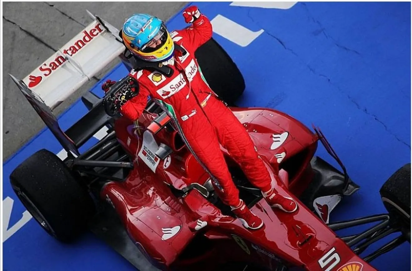 Fernando Alonso en el GP de Malasia