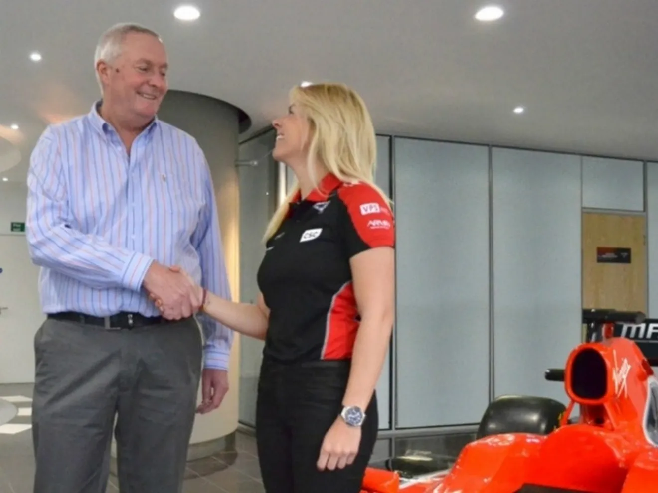 María de Villota cumple su sueño de F1: será piloto de pruebas de Marussia