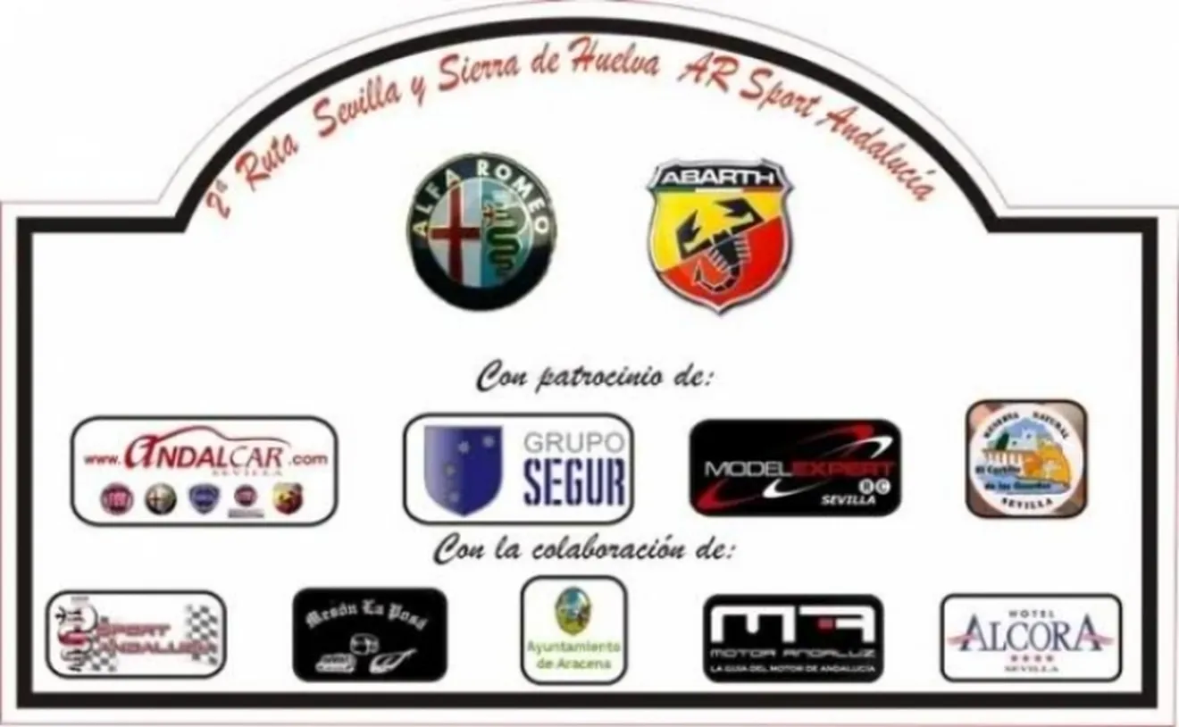 Concentración Alfa Romeo & Abarth 2ª Ruta Sevilla y Sierra de Huelva 25/Marzo/2012