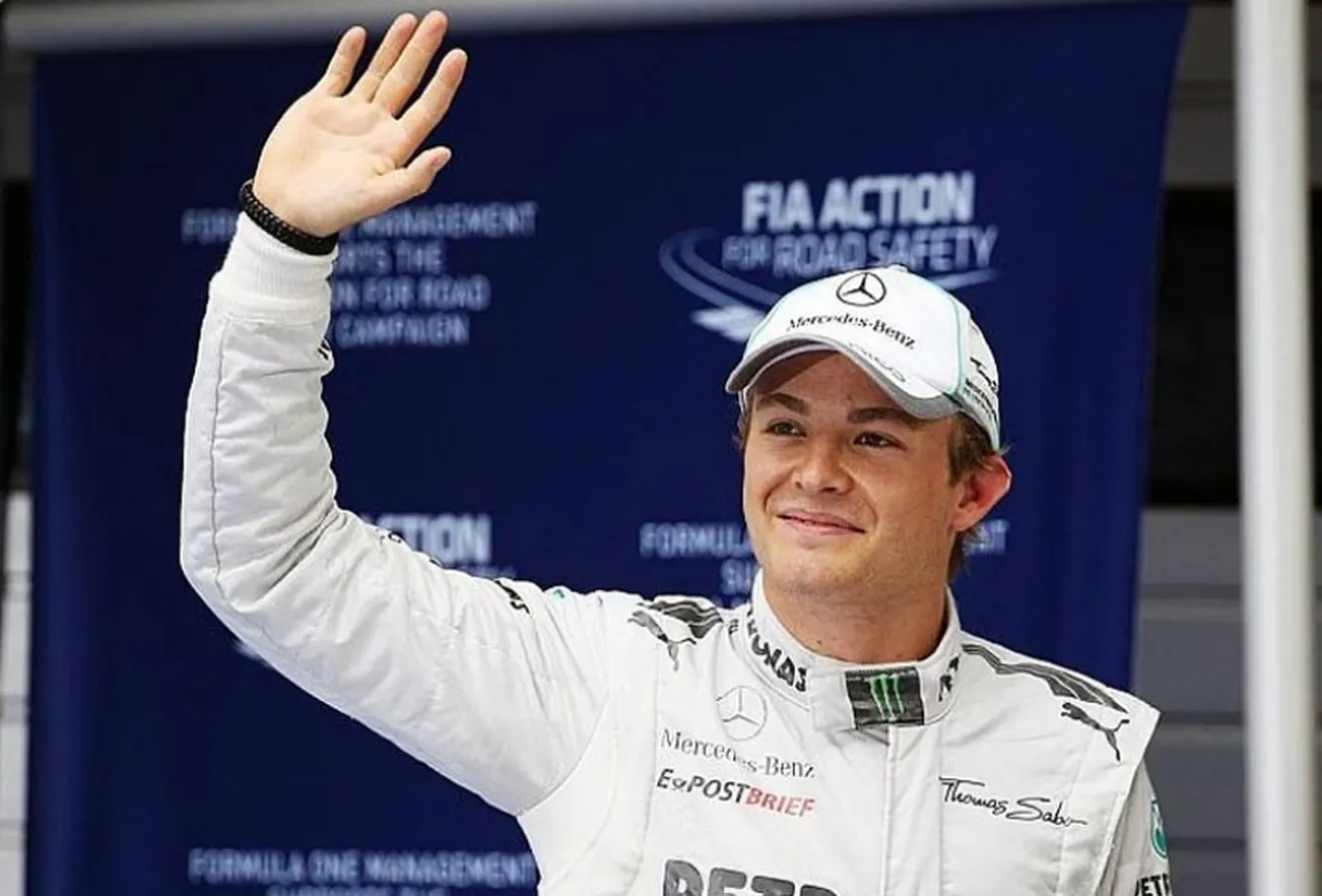 Rosberg entusiasmado con la primer pole de su vida