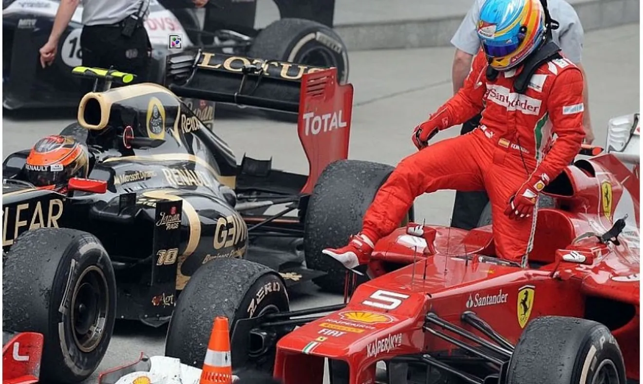 Fernando Alonso en el Gran Premio de China