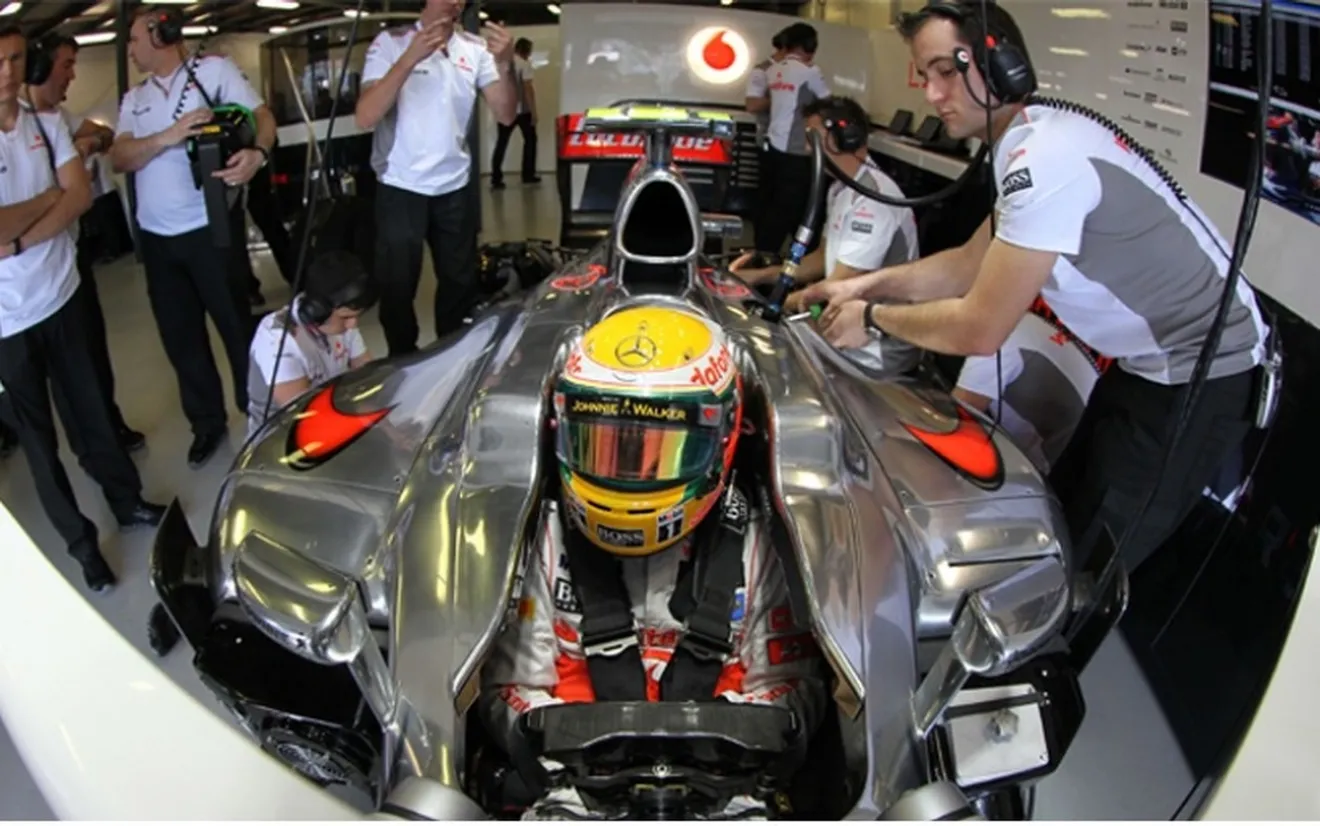 GP China 2012 Libres 1: Hamilton el más rápido