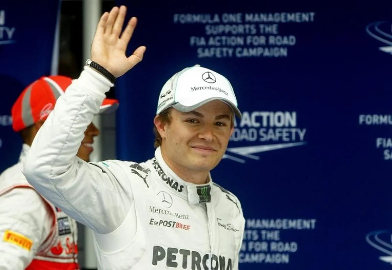 Victoria de Rosberg y carrerón carrerón carrerón