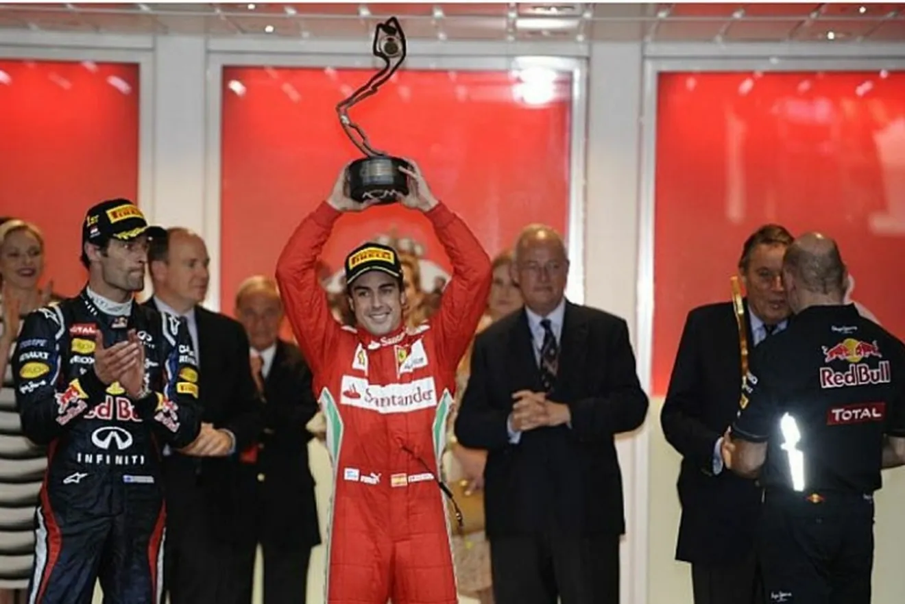 Fernando Alonso en el Gran Premio de Mónaco