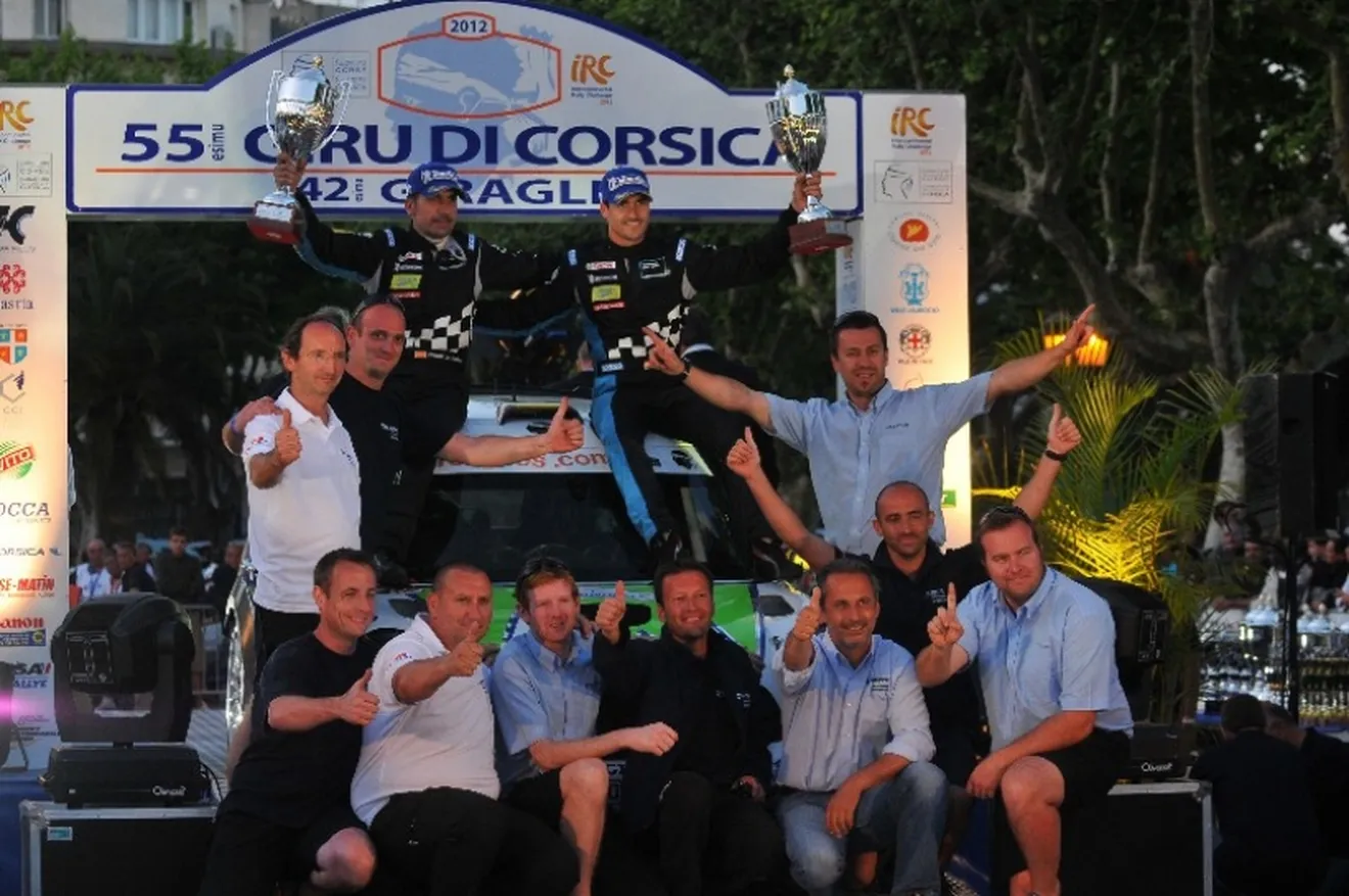 Dani Sordo hace historia al ganar el Rally de Córcega