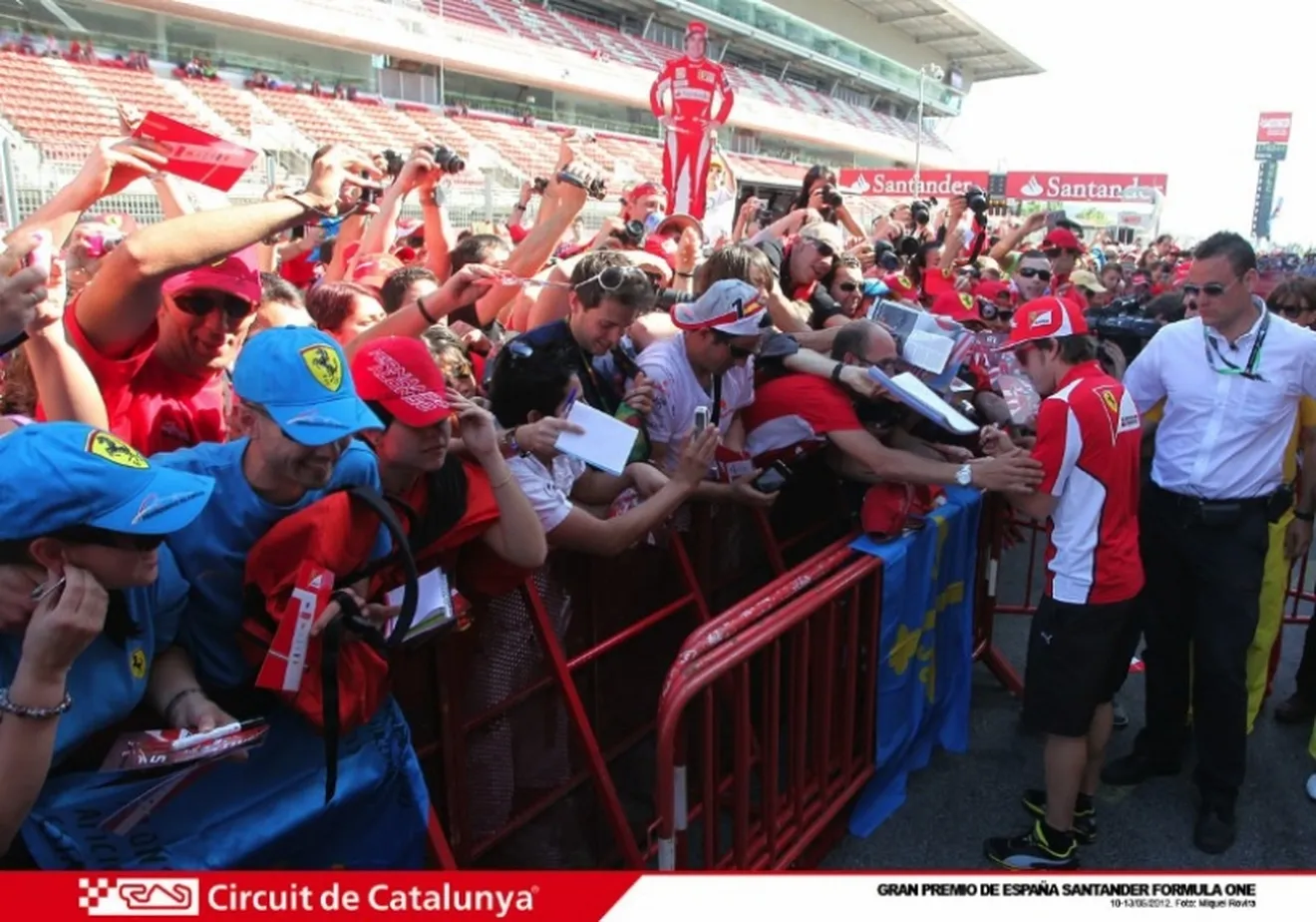 Fernando Alonso en el Gran Premio de España: No tiraremos la toalla