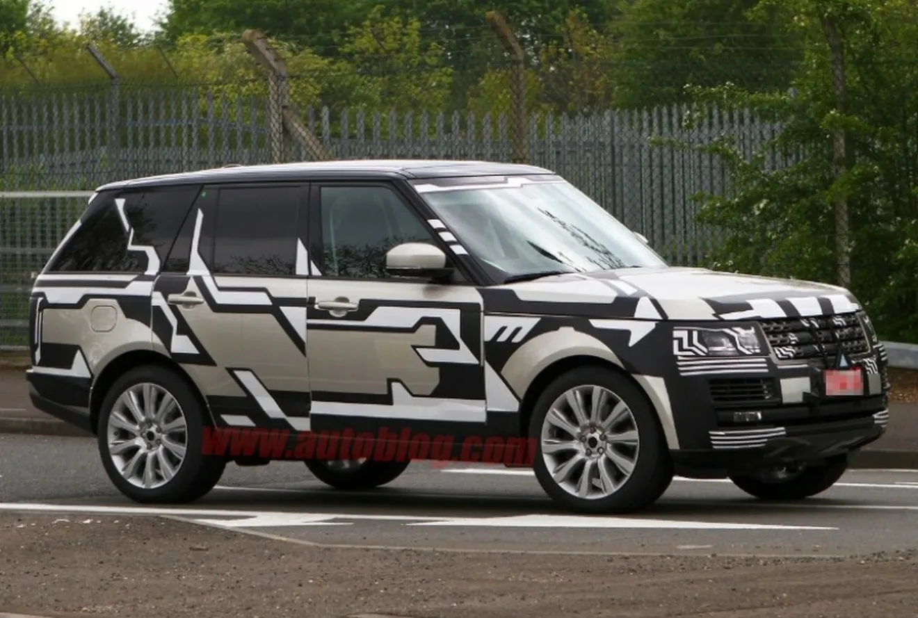 Fotos espía: Range Rover 2012