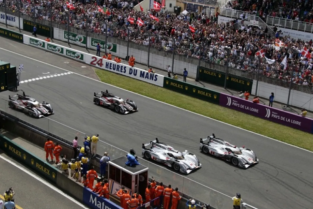 Audi se lleva el triplete en las 24 Horas de Le Mans y hace historia