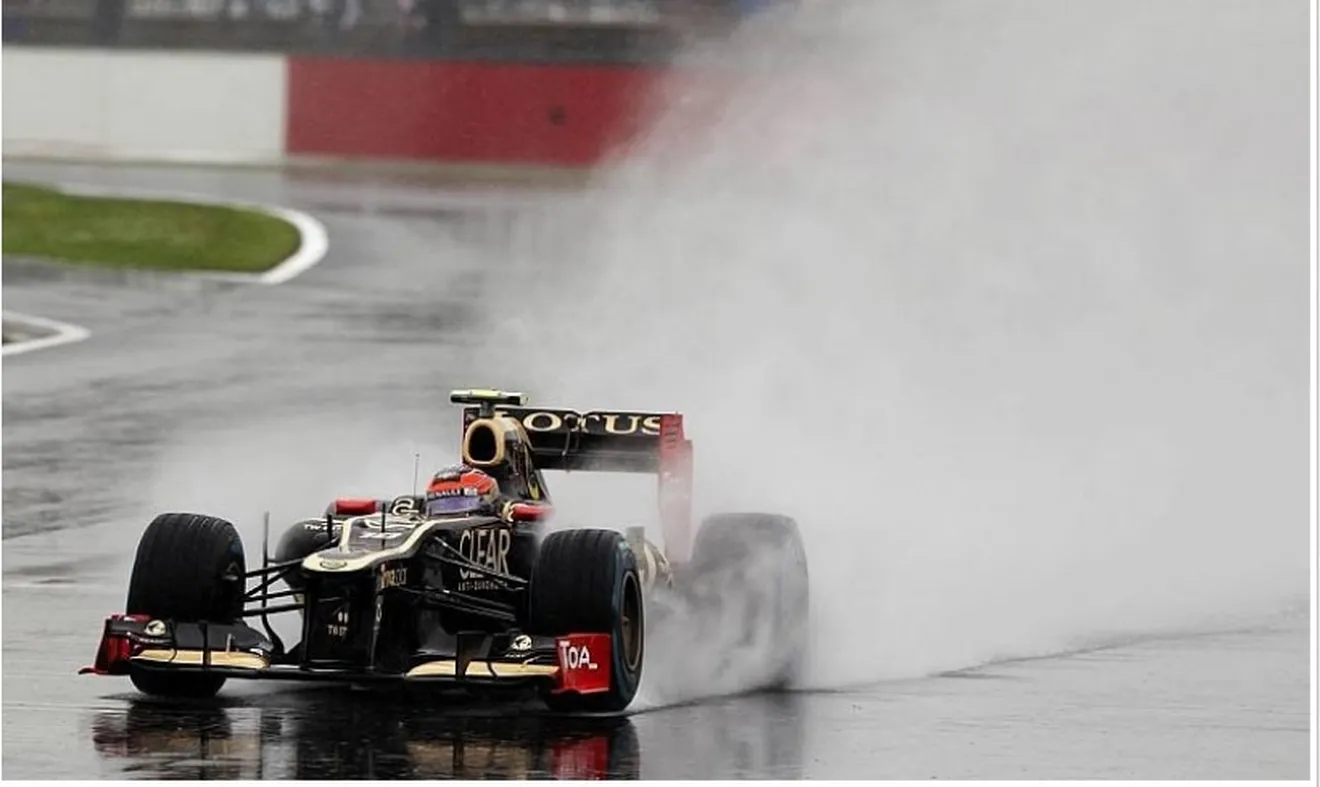GP Gran Bretaña 2012, libres 1: mejor tiempo para Grosjean